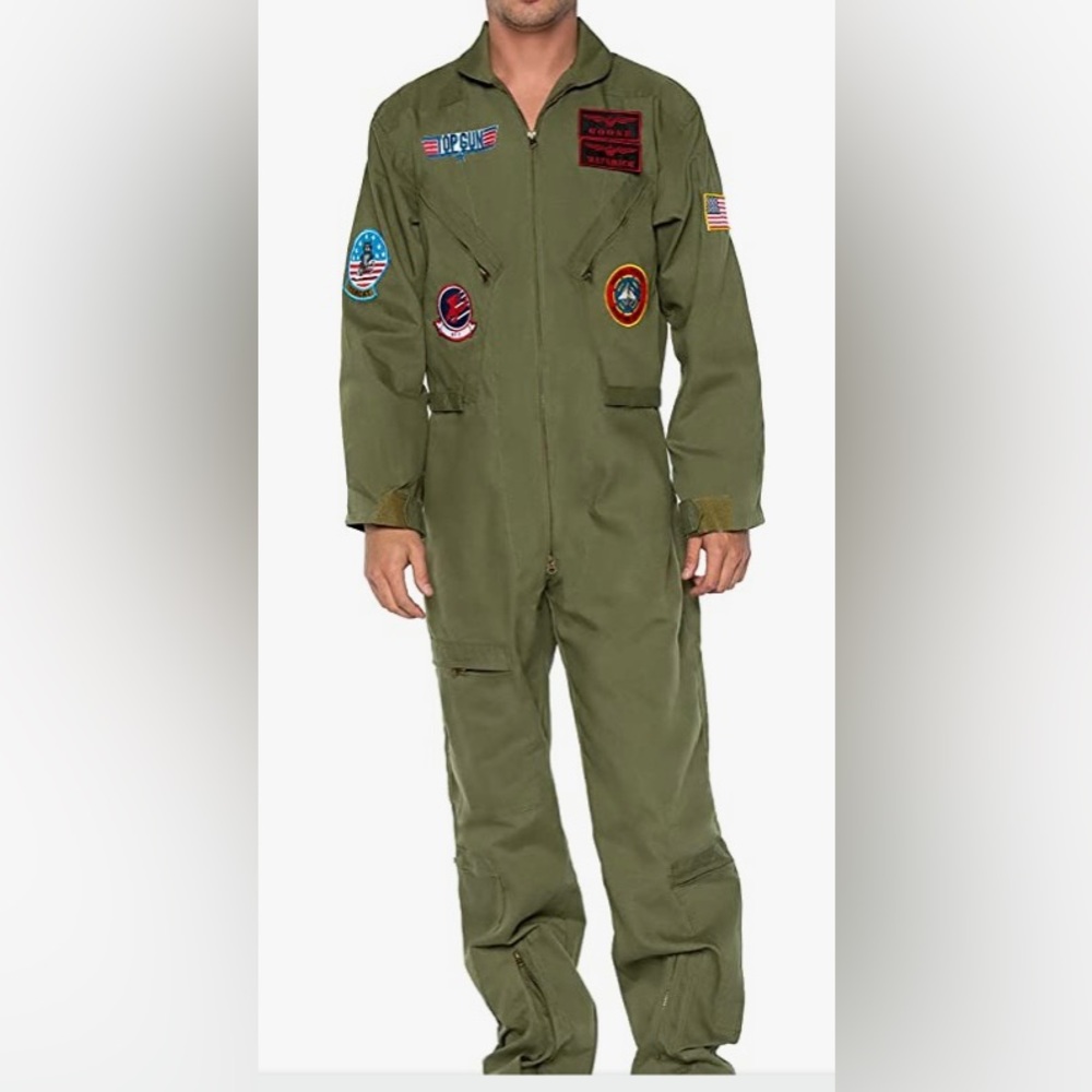 Men’s Top Gun Costume flight suit